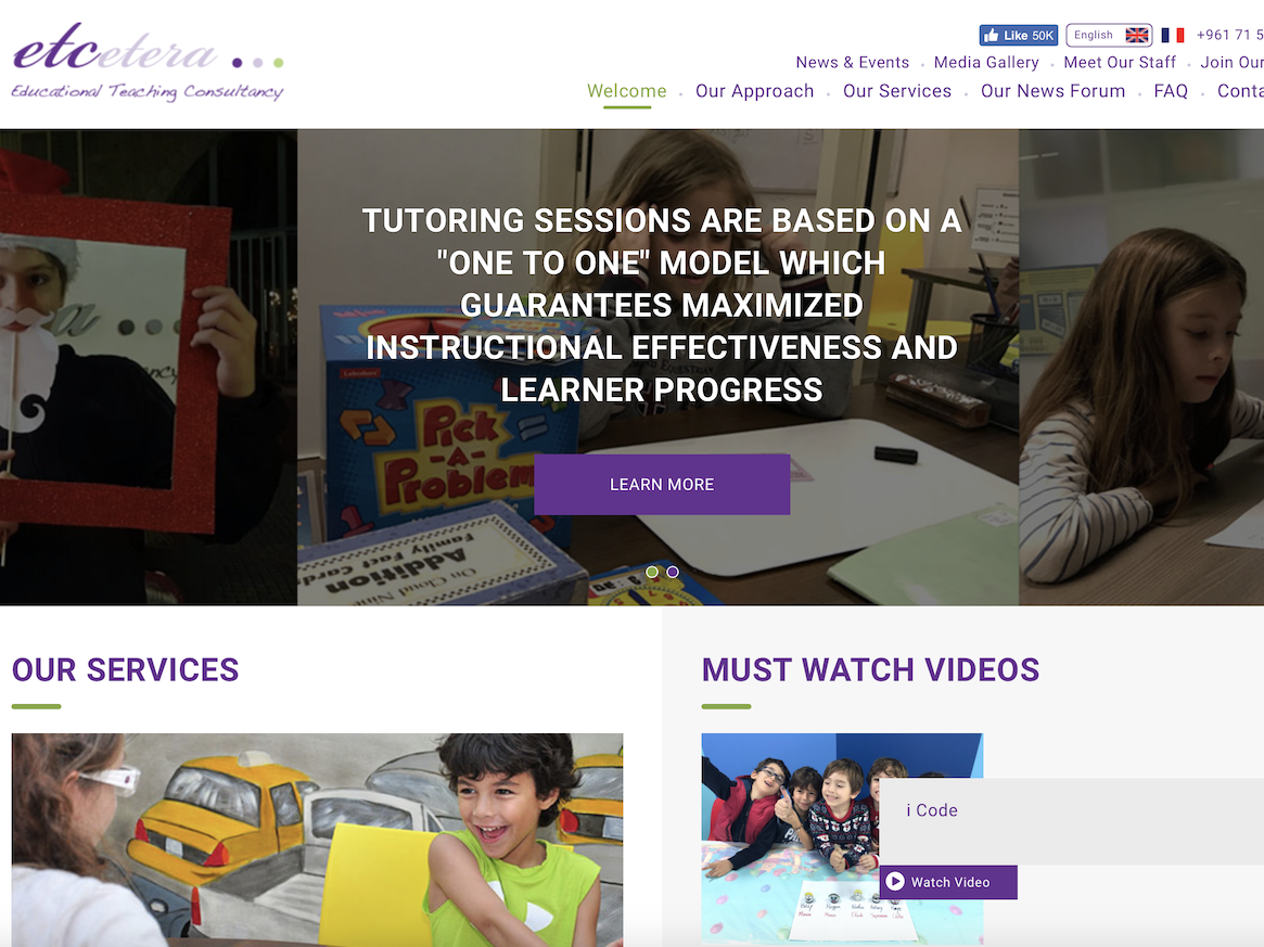 A new website for etcetera! A new website for etcetera!